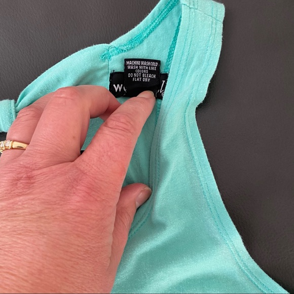 Wet Seal Bow Back Tank Top Blouse - Picture 8 of 8